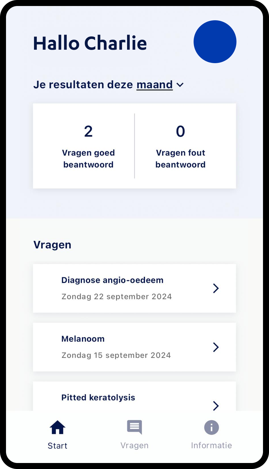 Mobiel-Huisarts-kennis-quiz-app