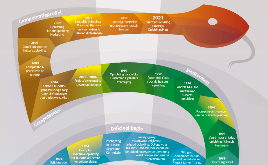 Tijdlijn huisartsopleiding